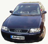 Audi A3 umgerüstet auf Autogas